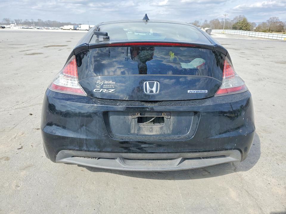 2011 Honda Cr-z VIN JHMZF1D65BS012953 COPART salvage auction — Burn Engine, Tn - Salvage Certificate, sold $150 on 2026-07-15 (photo 6)