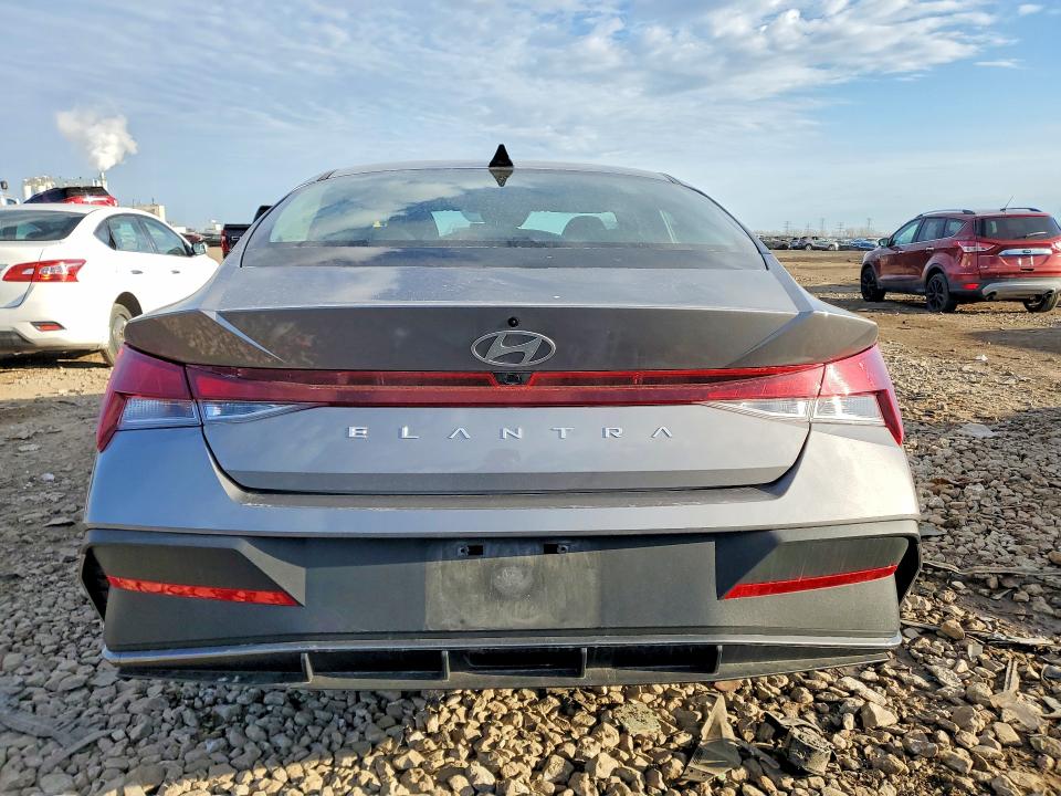 2024 Hyundai Elantra VIN KMHLM4DG1RU810450 COPART salvage auction — FRONT END, Il - Salvage Certificate, sold $5,400 on 2026-07-21 (photo 6)