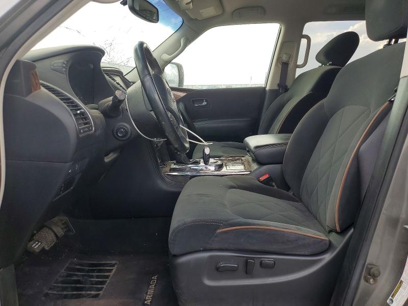 2017 Nissan Armada VIN JN8AY2ND5H9007686 COPART salvage auction — FRONT END, TX - CERTIFICATE OF TITLE (P), sold $2,950 on 2026-07-28 (photo 7)