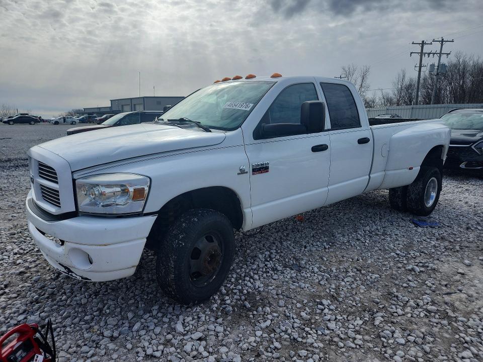 2008 Dodge Ram 3500 VIN 3D7MX48A48G137098 COPART salvage auction — SIDE, Mi - Certificate Of Title, sold $1,300 on 2026-07-09 (photo 1)