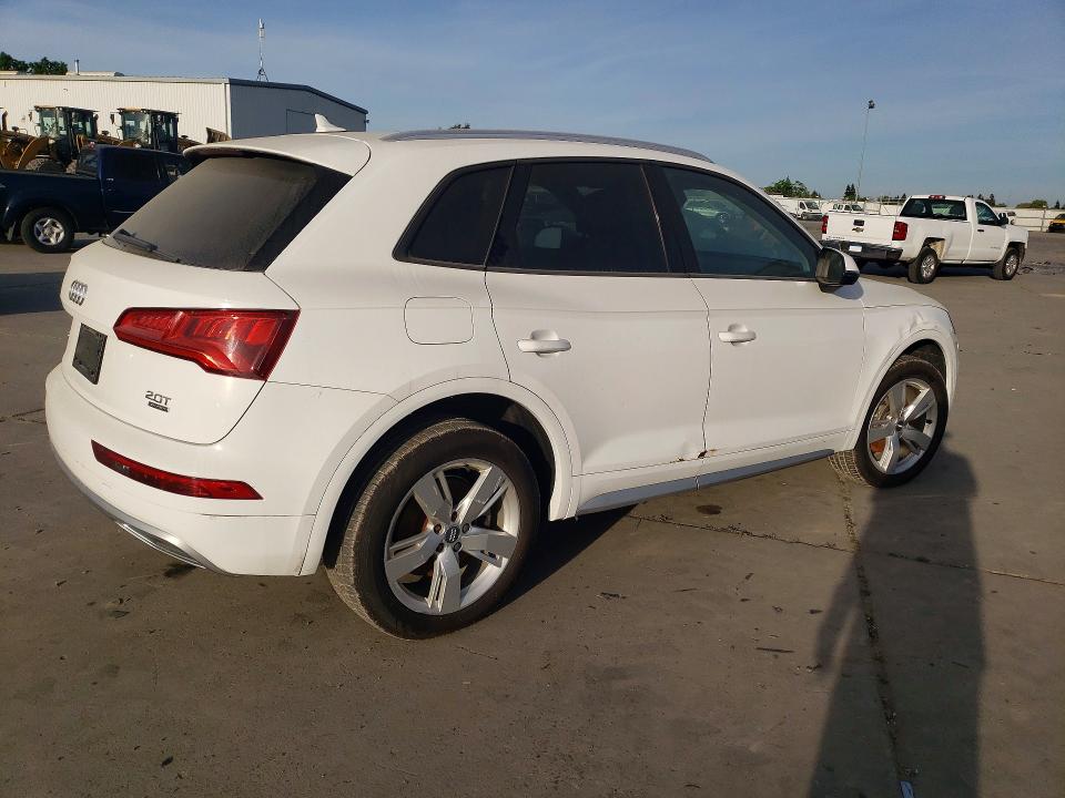 2018 Audi Q5 VIN WA1ANAFY5J2150520 COPART salvage auction — ALL OVER, UT - CERTIFICATE OF TITLE, sold $3,200 on 2026-07-20 (photo 3)