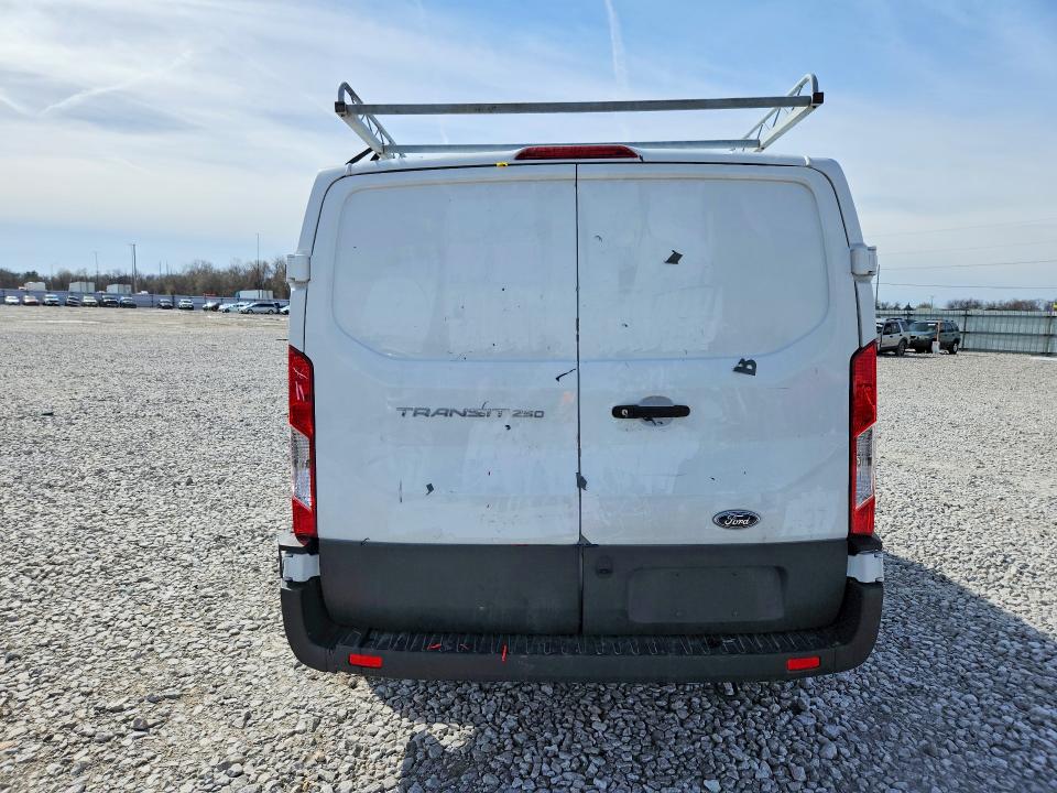 2025 Ford Transit VIN 1FTBR1Y86SKA45675 COPART salvage auction — FRONT END, Il - Salvage Certificate, sold $3,200 on 2026-07-29 (photo 6)