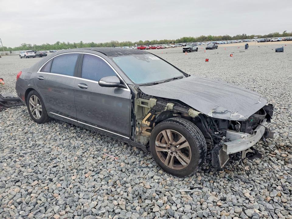 2017 Mercedes-benz S-klasse VIN WDDUG8CB9HA314170 COPART salvage auction — FRONT END, Salvage Title, sold $8,700 on 2026-07-28 (photo 4)