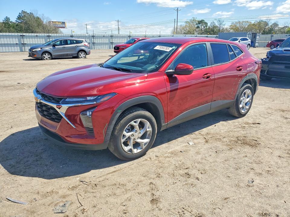 2025 Chevrolet Trax VIN KL77LFEP5SC120499 — COPART salvage auction photo
