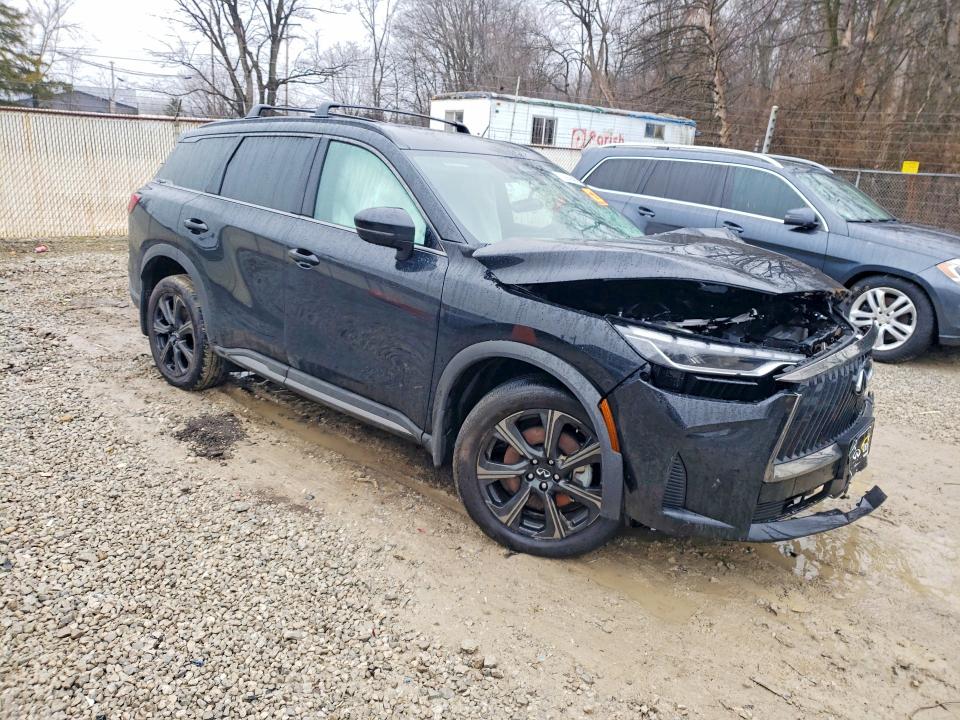 2026 Infiniti Qx60 VIN 5N1AL1HU4TC340002 COPART salvage auction — FRONT END, Oh - Cert Of Title-Salvage, sold $7,000 on 2026-07-15 (photo 4)