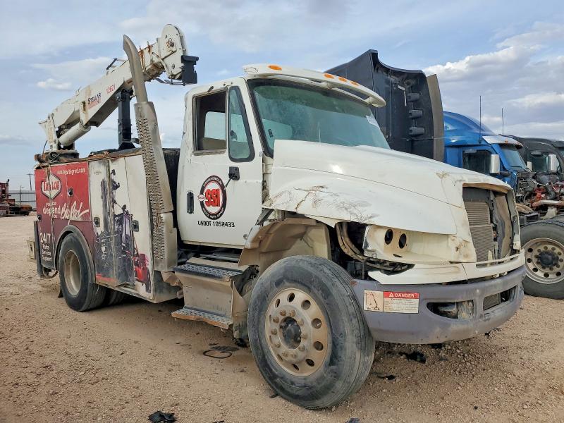 2018 International VIN 1HTMMMML5JH350229 COPART salvage auction — SIDE, Tx - Salvage Vehicle Title, sold $13,700 on 2026-07-08 (photo 1)
