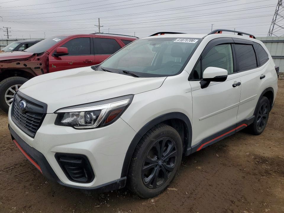2019 Subaru VIN JF2SKAKC8KH438741 COPART salvage auction — VANDALISM, Il - Salvage Certificate, sold $10,900 on 2026-07-02 (photo 1)
