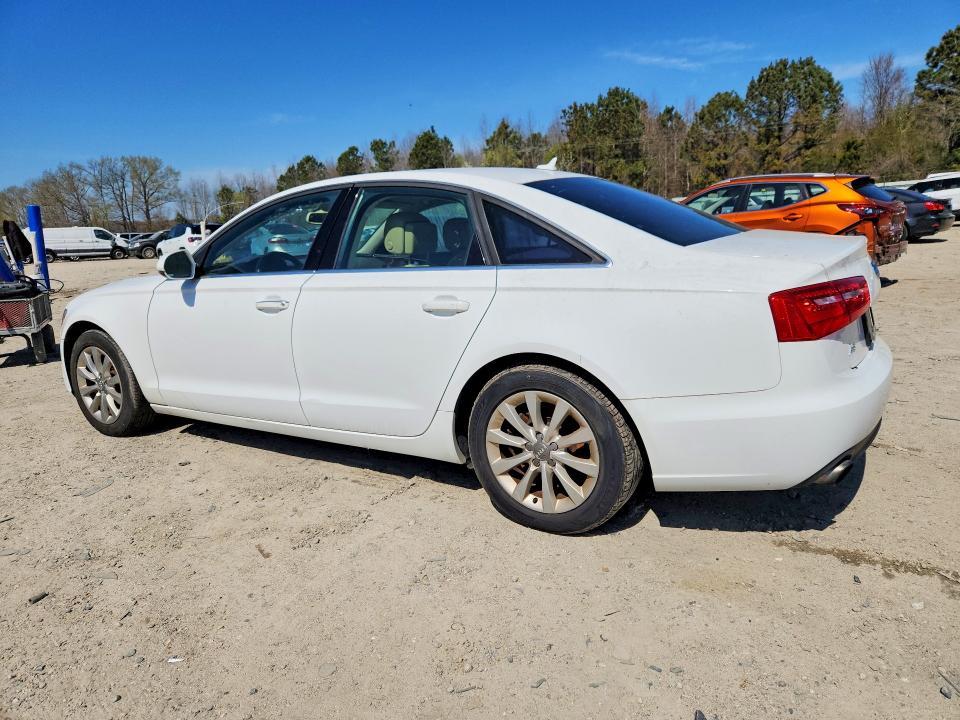 2014 Audi A6 VIN WAUFFAFC6EN047766 COPART salvage auction — NORMAL WEAR, FL - CERTIFICATE OF TITLE, sold $175 on 2026-07-14 (photo 2)