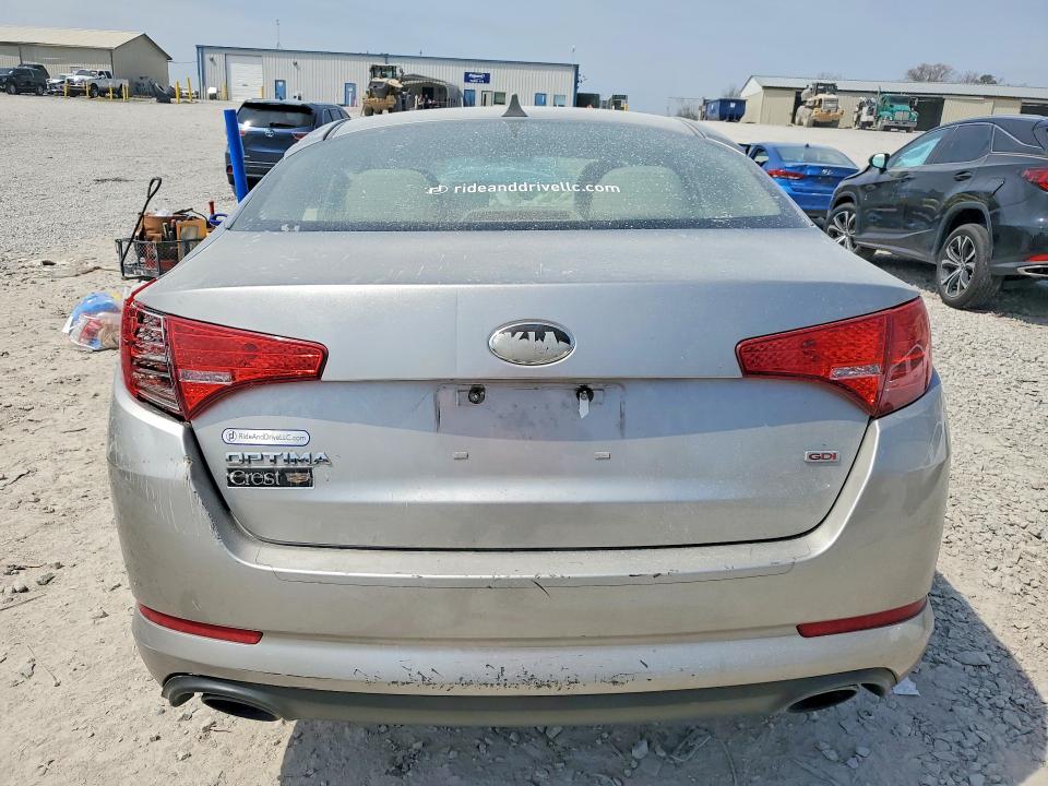 2013 Kia Optima VIN 5XXGM4A76DG176125 COPART salvage auction — FRONT END, TN - SALVAGE CERTIFICATE, sold $175 on 2026-07-28 (photo 6)