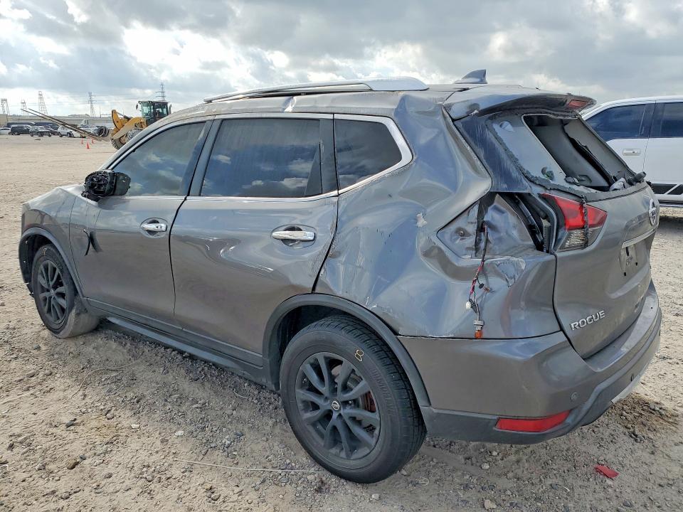 2019 Nissan Rogue VIN KNMAT2MV3KP502055 COPART salvage auction — ROLLOVER, Tx - Salvage Vehicle Title, sold $1,400 on 2026-07-10 (photo 2)