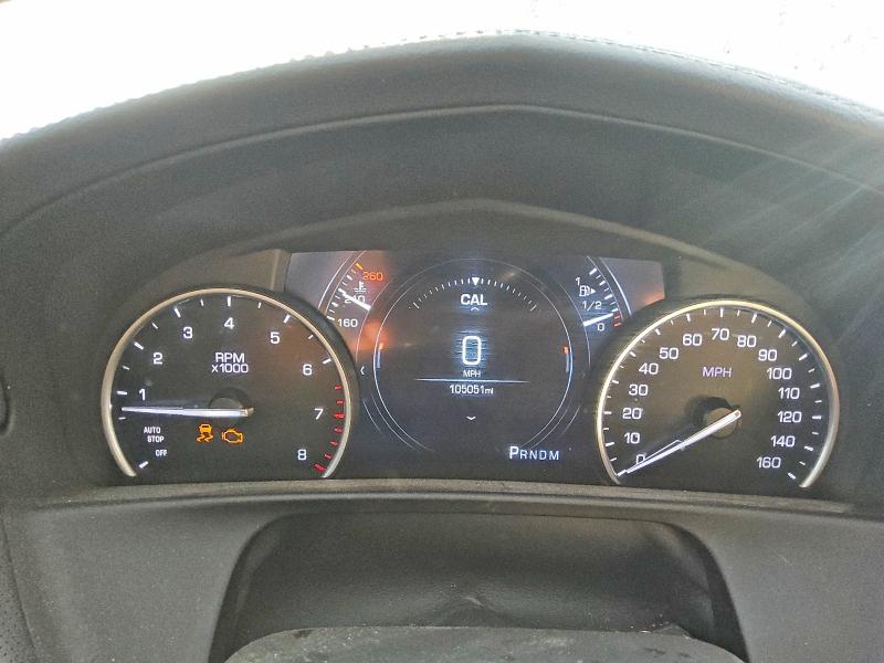 2017 Cadillac Ct6 VIN 1G6KA5RX6HU128611 COPART salvage auction — MECHANICAL, AL - CERT OF TITLE-REBUILT, sold $5,800 on 2026-07-02 (photo 9)