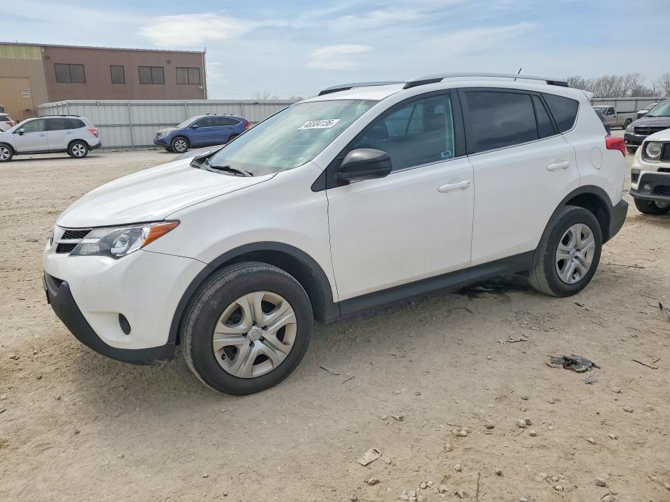2014 Toyota Rav 4 VIN 2T3BFREV0EW149799 COPART salvage auction — HAIL, Mo - Salvage Certificate Of Title, sold $4,100 on 2026-07-06 (photo 1)