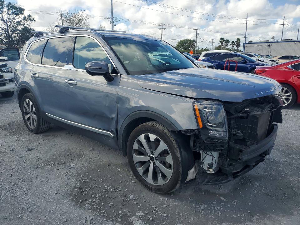 2020 Kia Telluride VIN 5XYP64HC7LG032767 COPART salvage auction — FRONT END, Id - Salvage Certificate Of Title, sold $4,450 on 2026-07-17 (photo 4)