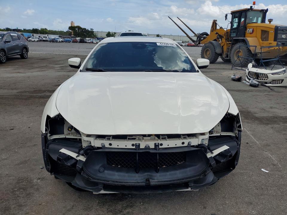 2019 Maserati Ghibli VIN ZAM57YSL5K1312718 COPART salvage auction — FRONT END, FL, sold $850 on 2026-07-27 (photo 5)