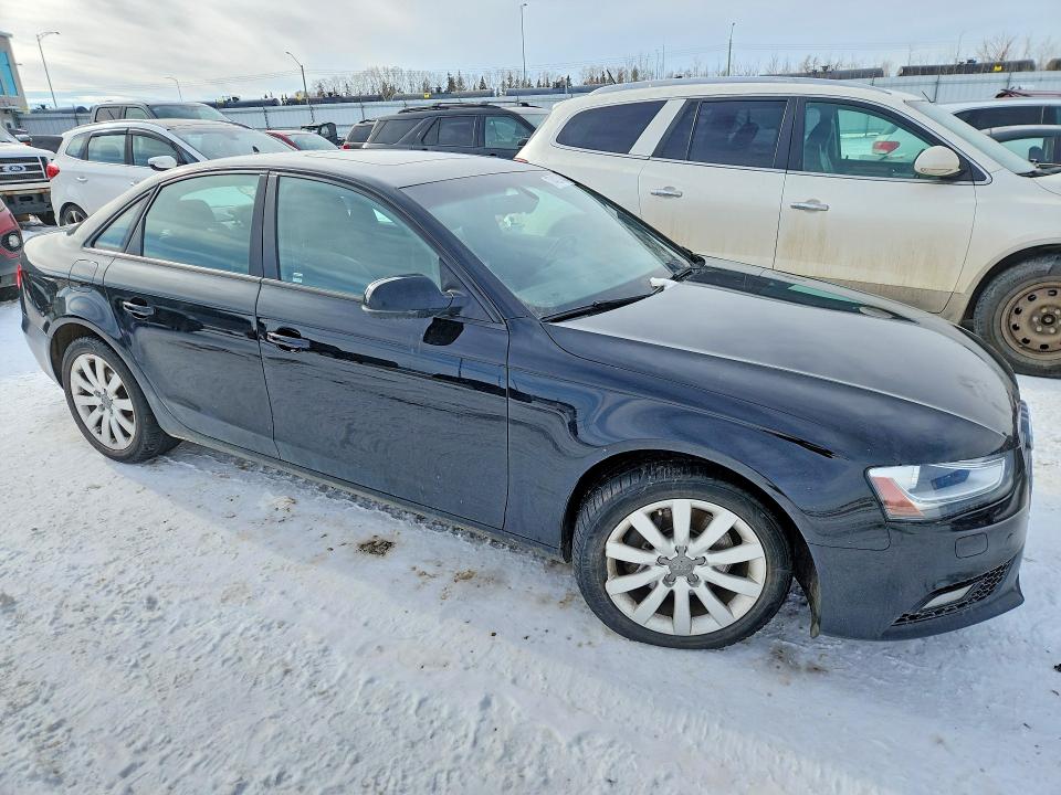 2014 Audi A4 VIN WAUBFCFL9EN010236 COPART salvage auction — FRONT END, Salvage Title, sold $875 on 2026-07-09 (photo 4)