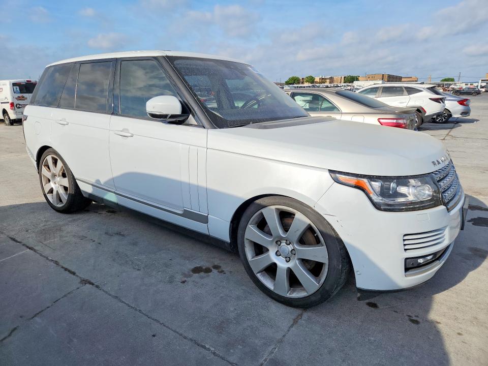 2017 Land rover RANGE ROVER VIN SALGS2FEXHA351813 COPART salvage auction — MECHANICAL, Tx - Certificate Of Title, sold $8,800 on 2026-07-21 (photo 4)