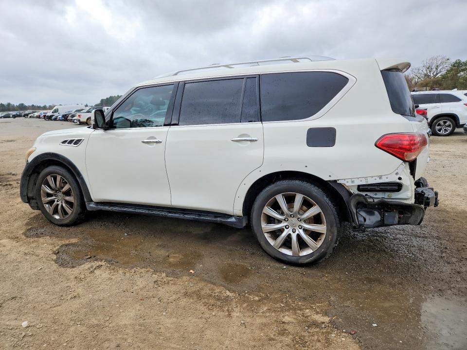 2013 Infiniti Qx56 VIN JN8AZ2NE0D9060621 COPART salvage auction — REAR END, Salvage Title, sold $725 on 2026-07-23 (photo 2)