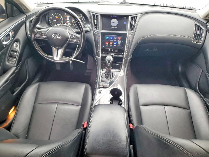 2019 Infiniti Q50 VIN JN1CV7AP0KM110175 COPART salvage auction — FRONT END, Ga - Cert Of Title-Salvage, sold $2,950 on 2026-07-14 (photo 8)