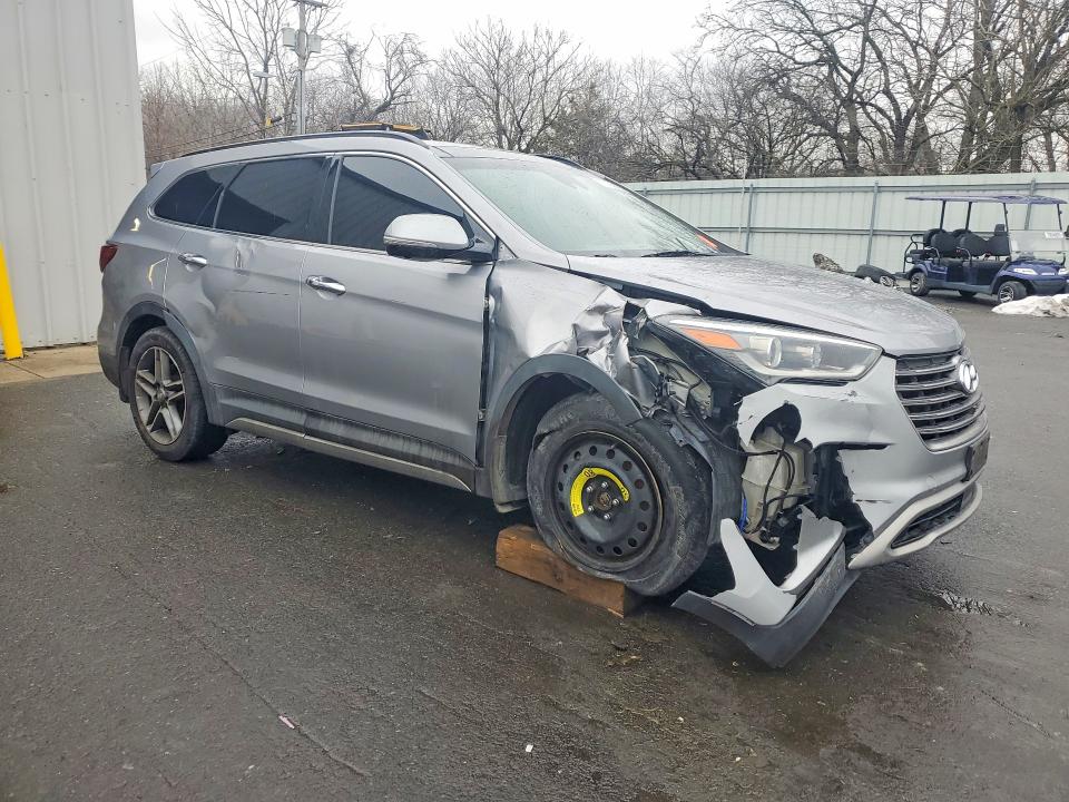 2018 Hyundai Santa fe VIN KM8SRDHFXJU280322 COPART salvage auction — FRONT END, Nj - Cert Of Title-Salvage, sold $4,150 on 2026-07-21 (photo 4)