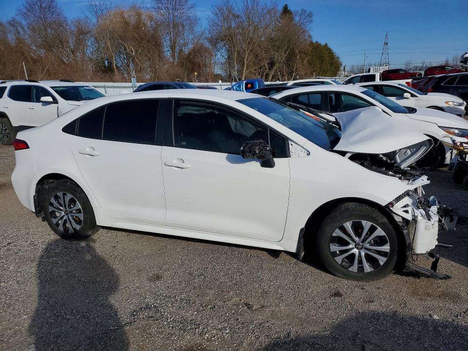 2025 Toyota Corolla VIN JTDBCMFE5S3108643 COPART salvage auction — FRONT END, On - Permit Salvage, sold $3,050 on 2026-07-07 (photo 4)