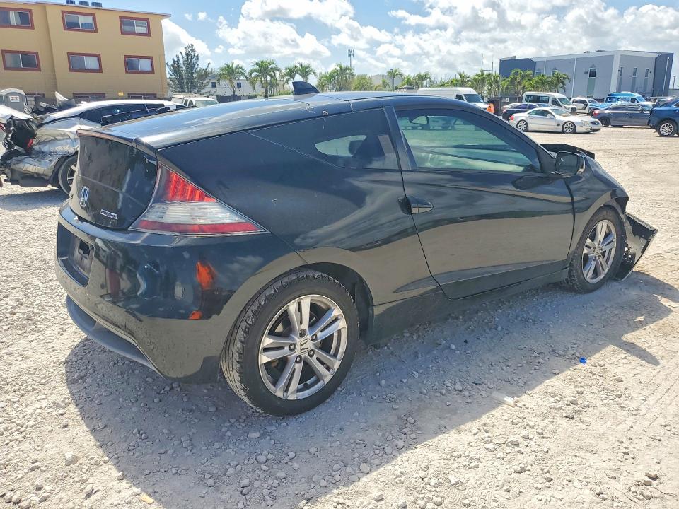 2011 Honda Cr-z VIN JHMZF1D65BS002617 COPART salvage auction — FRONT END, FL - CERT OF TITLE SLVG REBUILDABLE, sold $275 on 2026-07-31 (photo 3)