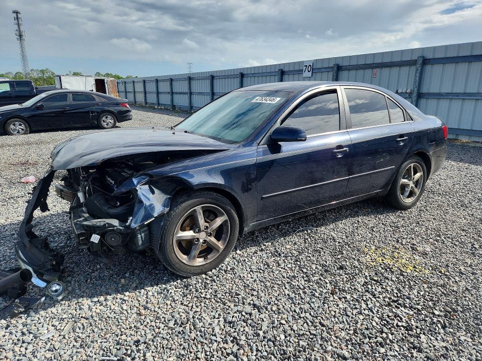 2007 Hyundai Sonata VIN 5NPET46F17H241451 COPART salvage auction — FRONT END, Fl - Certificate Of Destruction, sold $10 on 2026-07-28 (photo 1)