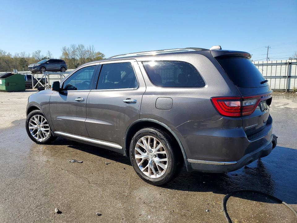 2015 Dodge Durango VIN 1C4RDHEG9FC689690 COPART salvage auction — REAR END, AL - CERT OF TITLE-SALVAGE TITLE, sold $1,950 on 2026-07-02 (photo 2)