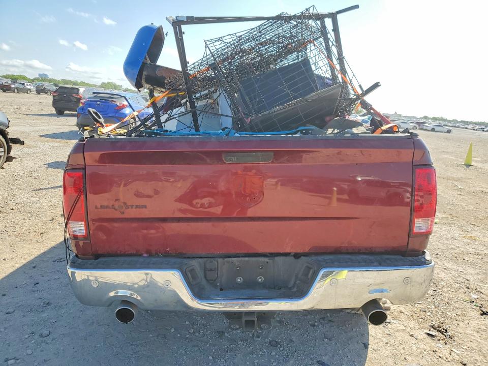 2019 Ram 1500 VIN 1C6RR6LT7KS512696 COPART salvage auction — FRONT END, Tx - Salvage Vehicle Title, sold $4,500 on 2026-07-02 (photo 6)