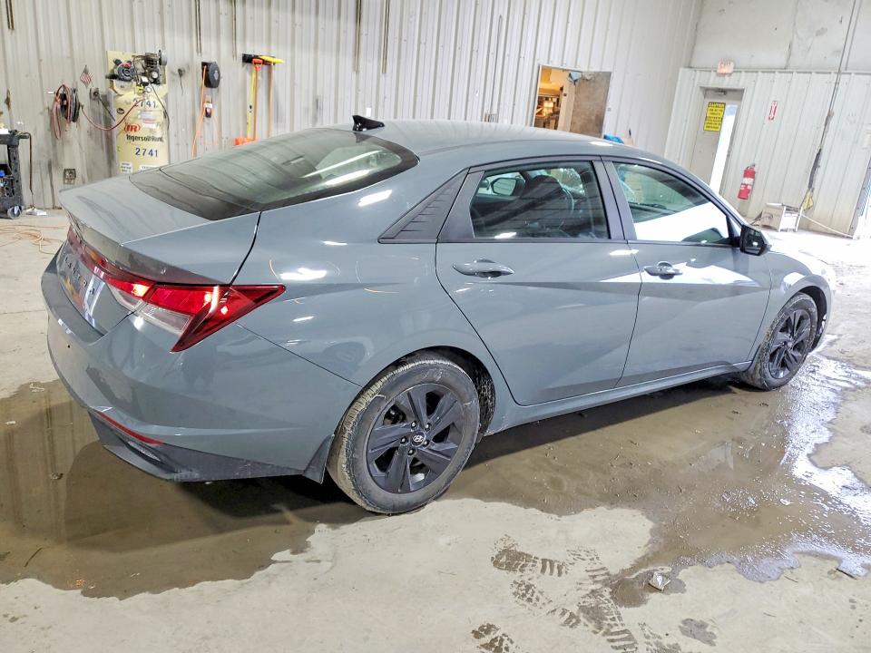2021 Hyundai Elantra VIN KMHLS4AG5MU099161 COPART salvage auction — FRONT END, Ny - Mv-907A Salvage Certificate, sold $4,800 on 2026-07-06 (photo 3)