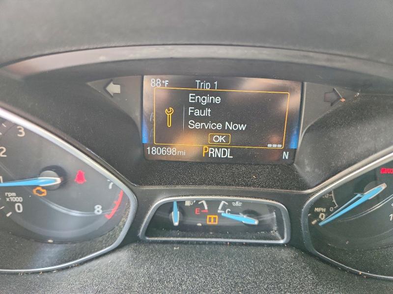 2016 Ford Focus VIN 1FADP3F29GL360583 COPART salvage auction — MECHANICAL, La - Certificate Of Title, sold $925 on 2026-07-07 (photo 9)