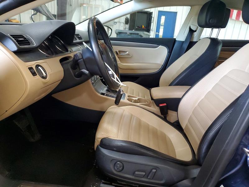 2013 Volkswagen Passat cc VIN WVWRP7AN2DE528511 COPART salvage auction — FRONT END, Salvage Title, sold $1,050 on 2026-08-12 (photo 7)
