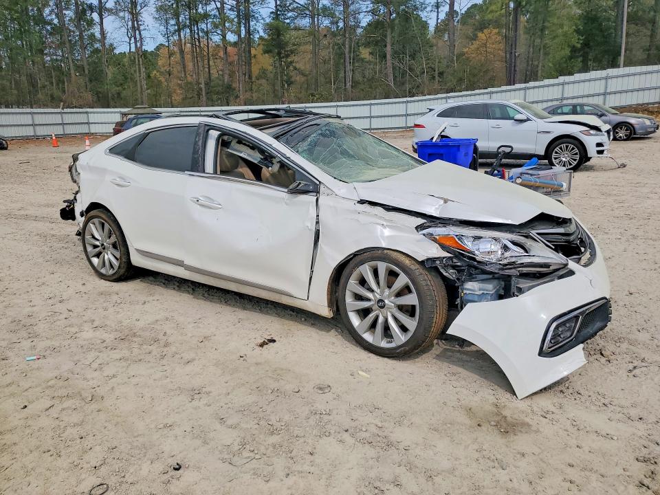2016 Hyundai Azera VIN KMHFH4JG3GA515743 COPART salvage auction — ALL OVER, Nc - Salvage Certificate Of Title, sold $750 on 2026-07-24 (photo 4)