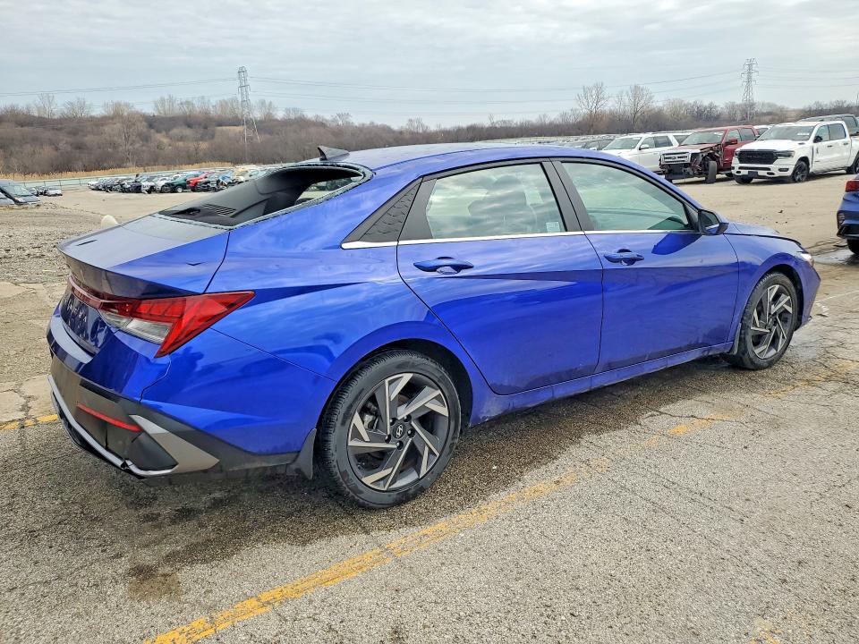 2024 Hyundai VIN KMHLS4DG5RU764675 COPART salvage auction — HAIL, Il - Salvage Certificate, sold $6,700 on 2026-07-08 (photo 3)