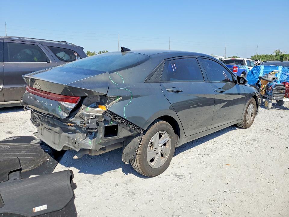 2024 Hyundai Elantra VIN KMHLL4DG0RU774298 COPART salvage auction — REAR END, Fl - Cert Of Title Slvg Rebuildable, sold $5,300 on 2026-07-28 (photo 3)