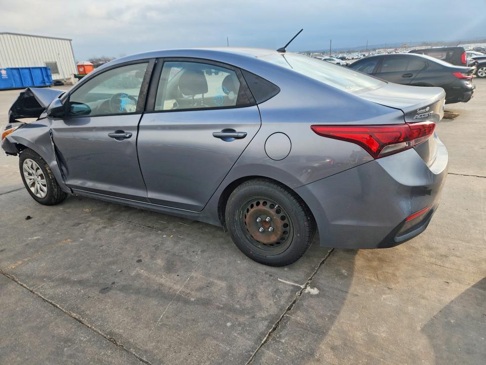 2018 Hyundai Accent VIN 3KPC24A36JE015053 COPART salvage auction — FRONT END, Salvage Title, sold $975 on 2026-07-09 (photo 2)