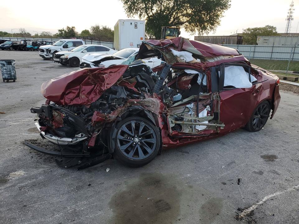 2023 Toyota Corolla VIN 5YFS4MCE3PP166198 COPART salvage auction — ROLLOVER, Fl - Certificate Of Destruction, sold $775 on 2026-07-14 (photo 1)