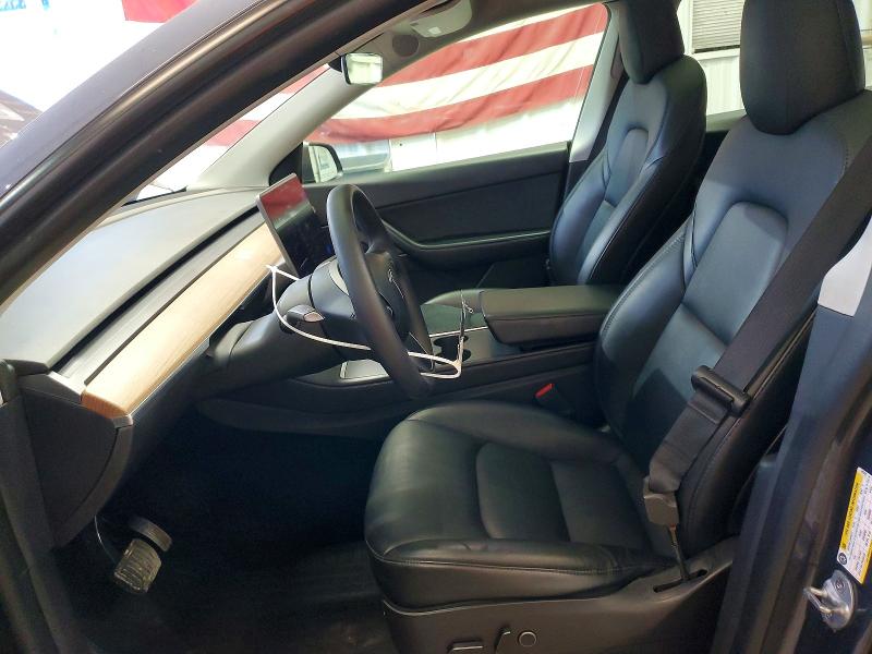 2022 Tesla Model y VIN 7SAYGDEE6NF445283 COPART salvage auction — REAR END, Nh - Cert Of Title-Salvage, sold $8,600 on 2026-07-04 (photo 7)
