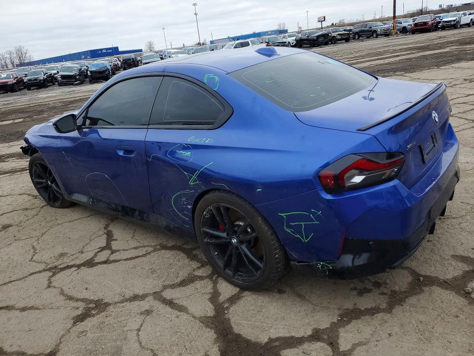 2024 BMW M2 VIN 3MW53CM00R8E73812 COPART salvage auction — Front End, MI - CERTIFICATE OF TITLE, sold $20,100 on 2026-05-15 (photo 2)