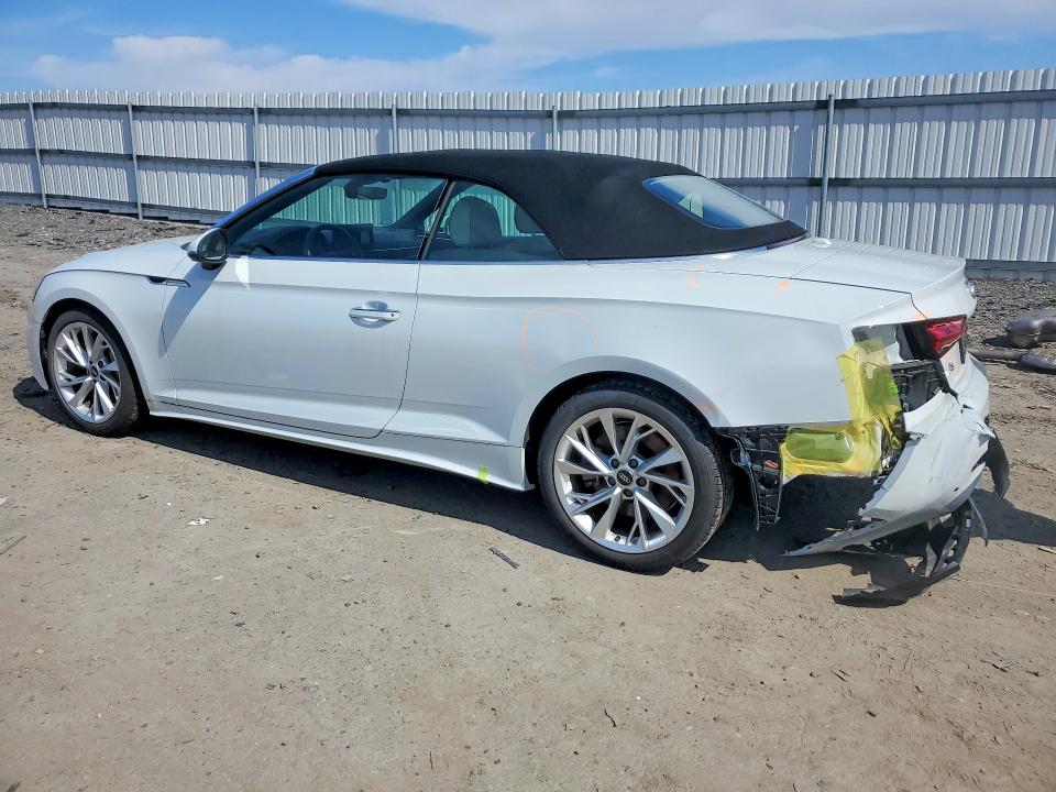 2021 Audi A5 VIN WAUWAGF54MN007364 COPART salvage auction — REAR END, Salvage Title, sold $14,500 on 2026-07-22 (photo 2)