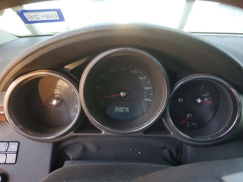 2011 Cadillac Cts VIN 1G6DE5EY4B0101532 COPART salvage auction — FRONT END, Tx - Salvage Vehicle Title, sold $500 on 2026-07-09 (photo 9)