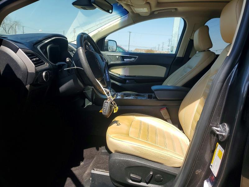2020 Ford Edge VIN 2FMPK3J95LBA59891 COPART salvage auction — FRONT END, Ca - Salvage Certificate, sold $4,250 on 2026-07-02 (photo 7)