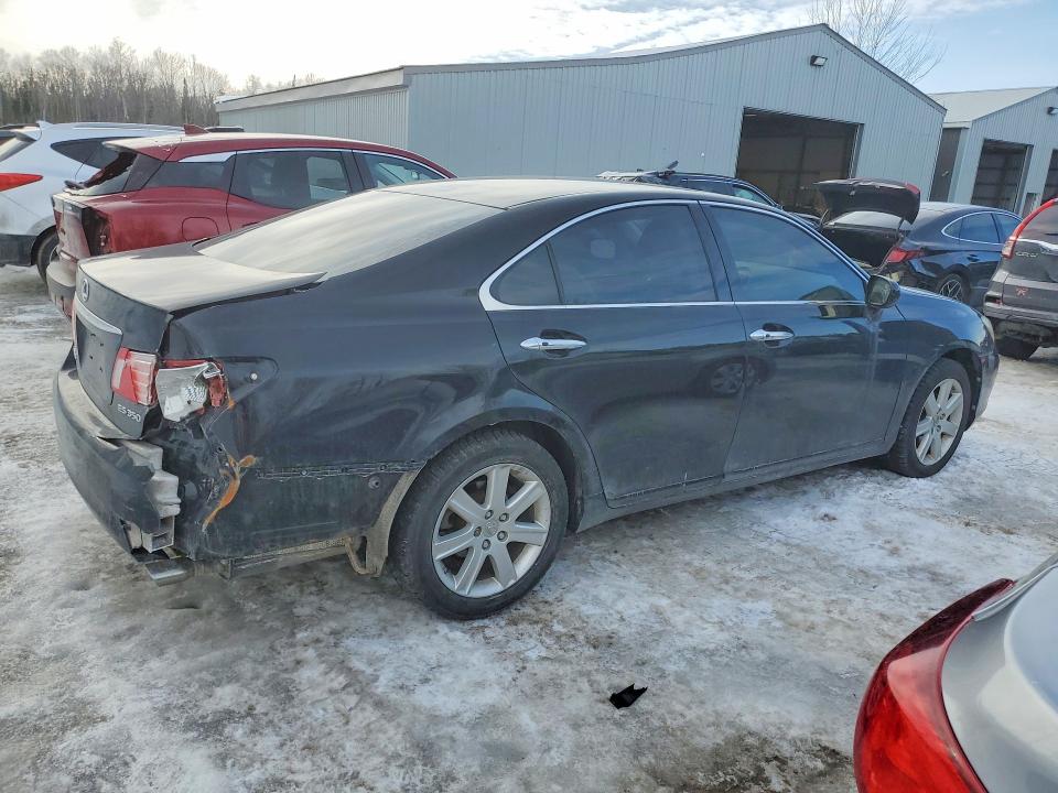 2009 Lexus ES VIN JTHBJ46G792339906 COPART salvage auction — REAR END, On - Permit Salvage, sold $400 on 2026-07-30 (photo 3)