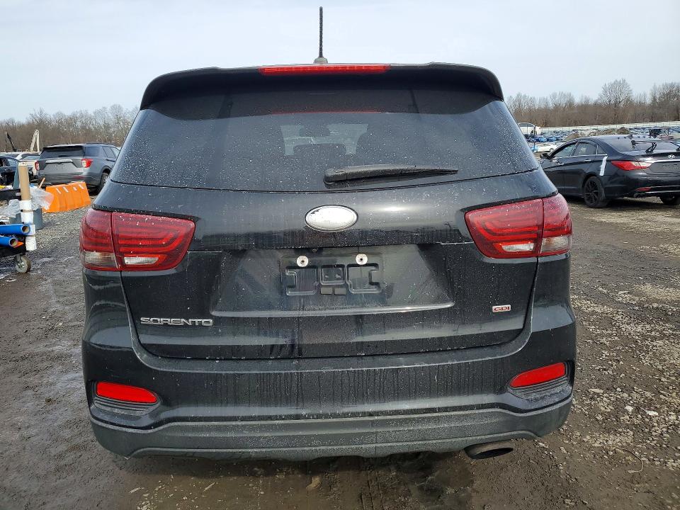 2019 Kia Sorento VIN 5XYPGDA36KG456026 COPART salvage auction — BURN, Id - Salvage Certificate Of Title, sold $1,100 on 2026-07-28 (photo 6)
