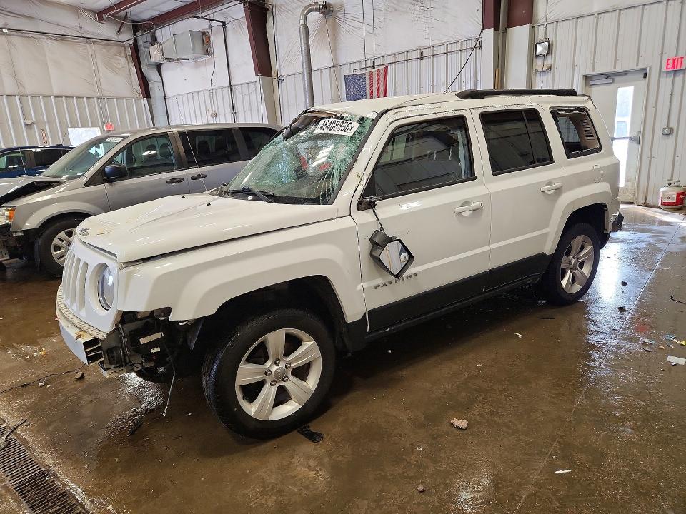2015 Jeep Patriot VIN 1C4NJRFB5FD244292 COPART salvage auction — FRONT END, Wi - Junked Vehicle Bill Of Sale, sold $400 on 2026-07-08 (photo 1)