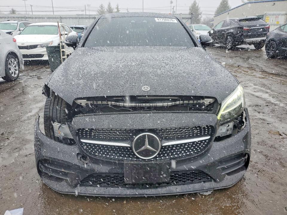 2021 Mercedes-benz C-klasse VIN W1KWJ8DB8MG067045 COPART salvage auction — FRONT END, Md - Cert Of Salvage > 75% Damage, sold $11,900 on 2026-07-13 (photo 5)