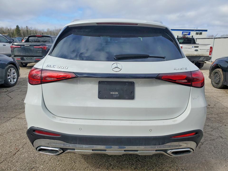 2024 Mercedes-benz Glc VIN W1NKM4HB5RF177737 COPART salvage auction — REAR END, Salvage Title, sold $4,450 on 2026-07-28 (photo 6)
