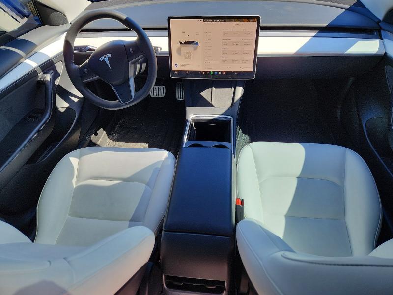 2022 Tesla Model 3 VIN 5YJ3E1EC1NF268636 COPART salvage auction — FRONT END, Nj - Cert Of Title-Salvage, sold $5,000 on 2026-07-21 (photo 8)
