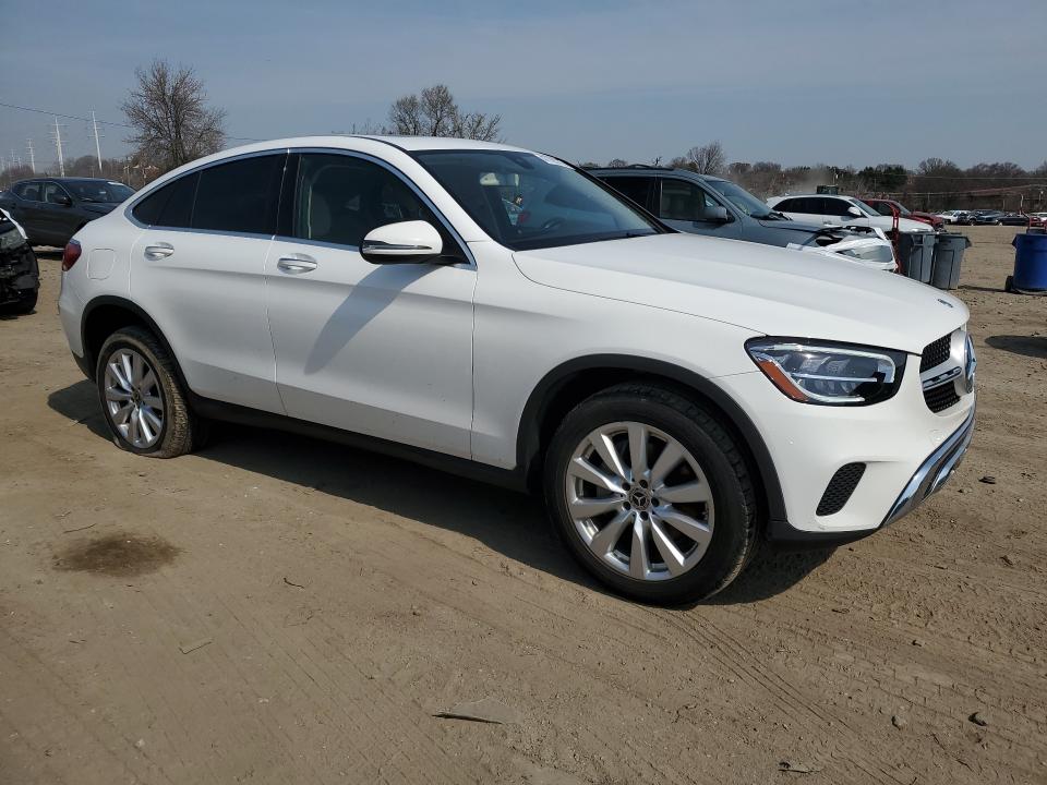 2020 Mercedes-benz Glc class VIN W1N0J8EB1LF767128 COPART salvage auction — SIDE, Md - Cert Of Salvage > 75% Damage, sold $13,100 on 2026-07-09 (photo 4)