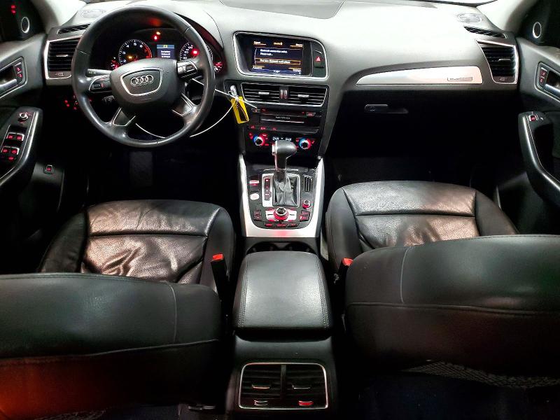 2014 Audi Q5 VIN WA1VFCFP3EA081582 COPART salvage auction — FRONT END, On - Permit Salvage, sold $3,250 on 2026-07-07 (photo 8)