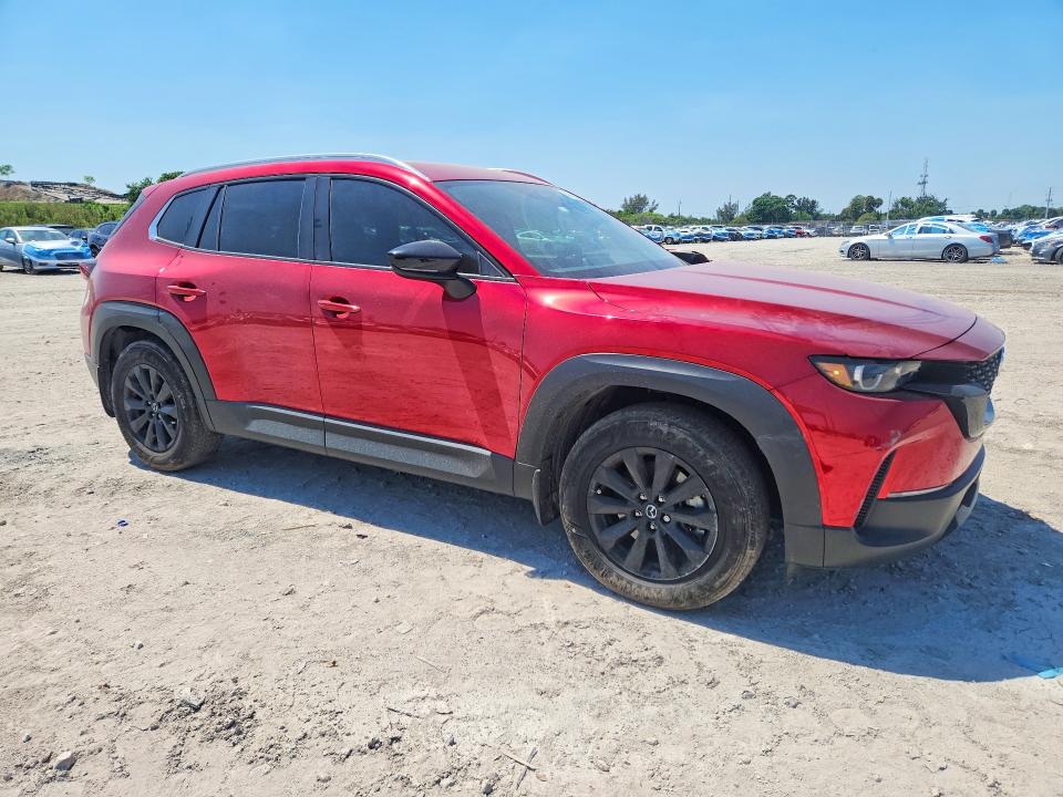 2024 Mazda Cx-50 VIN 7MMVABBM3RN212065 COPART salvage auction — SIDE, Fl - Certificate Of Destruction, sold $5,400 on 2026-07-23 (photo 4)